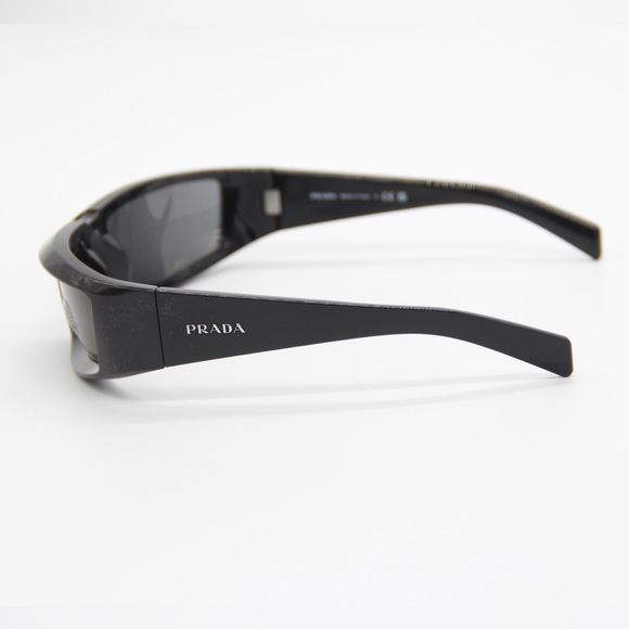 NEW PRADA PR25YS 1AB5S0 RUNWAY SUNGLASSES PRADA PR 25YS BLACK EYEWEAR SPR 25Y - Picture 9 of 14